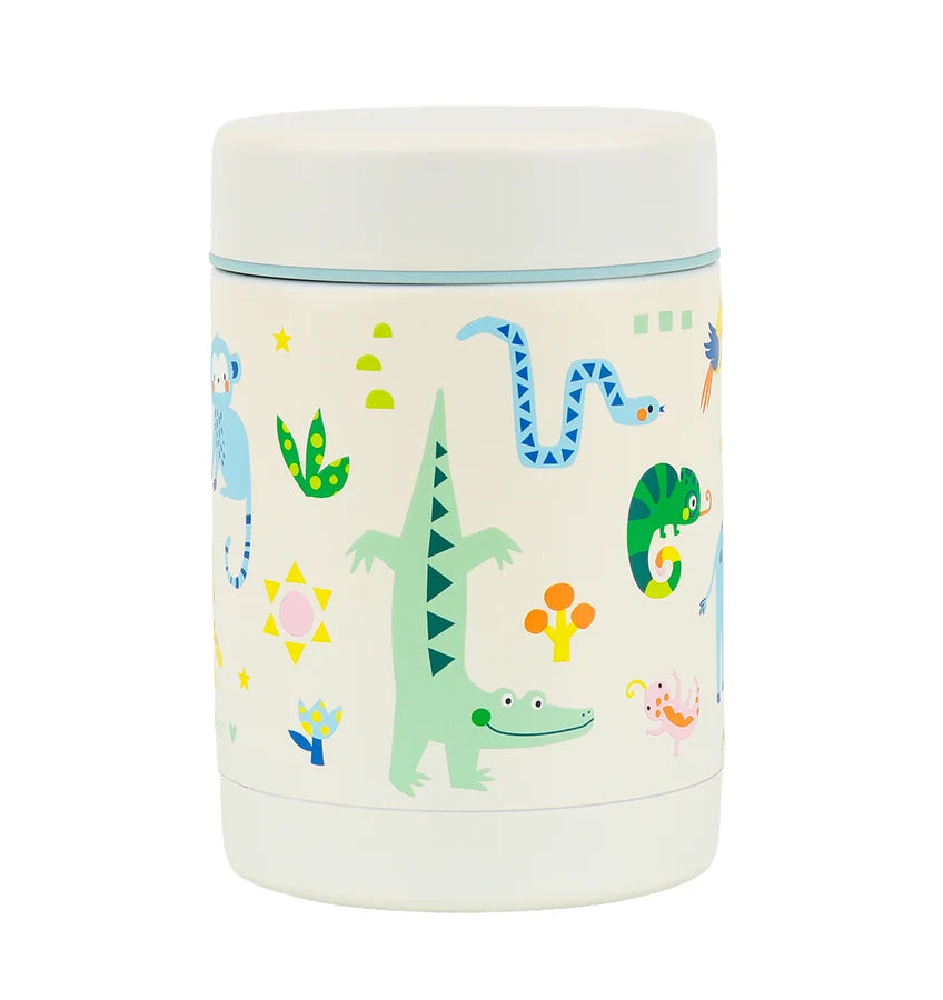 Double Wall Insulated Food Jar - 300ml - Jungle