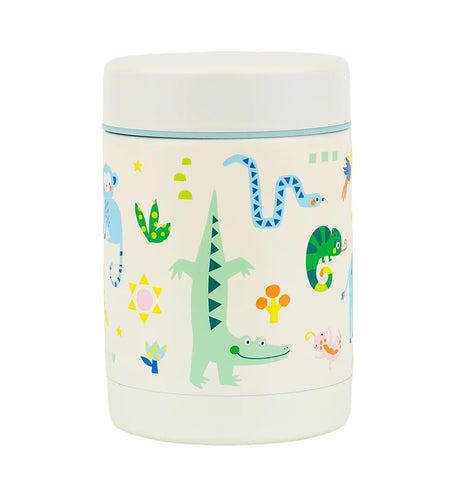 Double Wall Insulated Food Jar - 300ml - Jungle