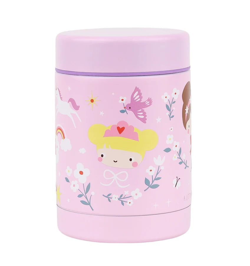 Double Wall Insulated Food Jar - 300ml - Princesses