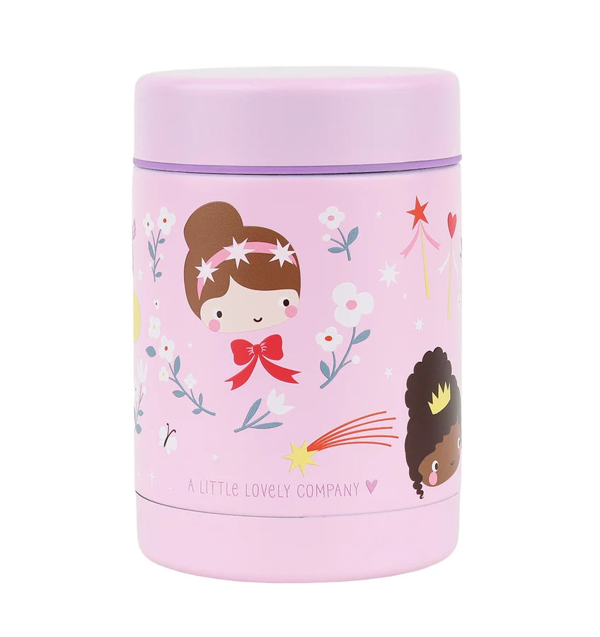 Double Wall Insulated Food Jar - 300ml - Princesses
