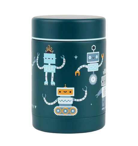 Double Wall Insulated Food Jar - 300ml - Robots