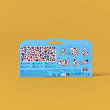 Combo Set Sticker Activity Book Plane & 2 Fabulous Stickers - Kitty & Market
