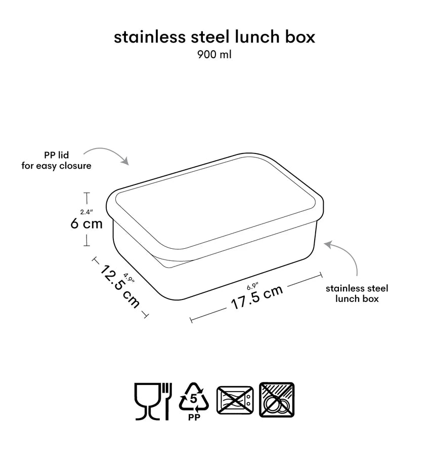 Stainless Steel Lunch Box - Princesses