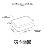 Stainless Steel Lunch Box - Princesses
