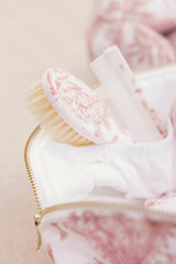 Brush & Comb Toile de Jouy Pink