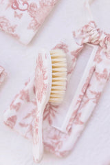 Brush & Comb Toile de Jouy Pink
