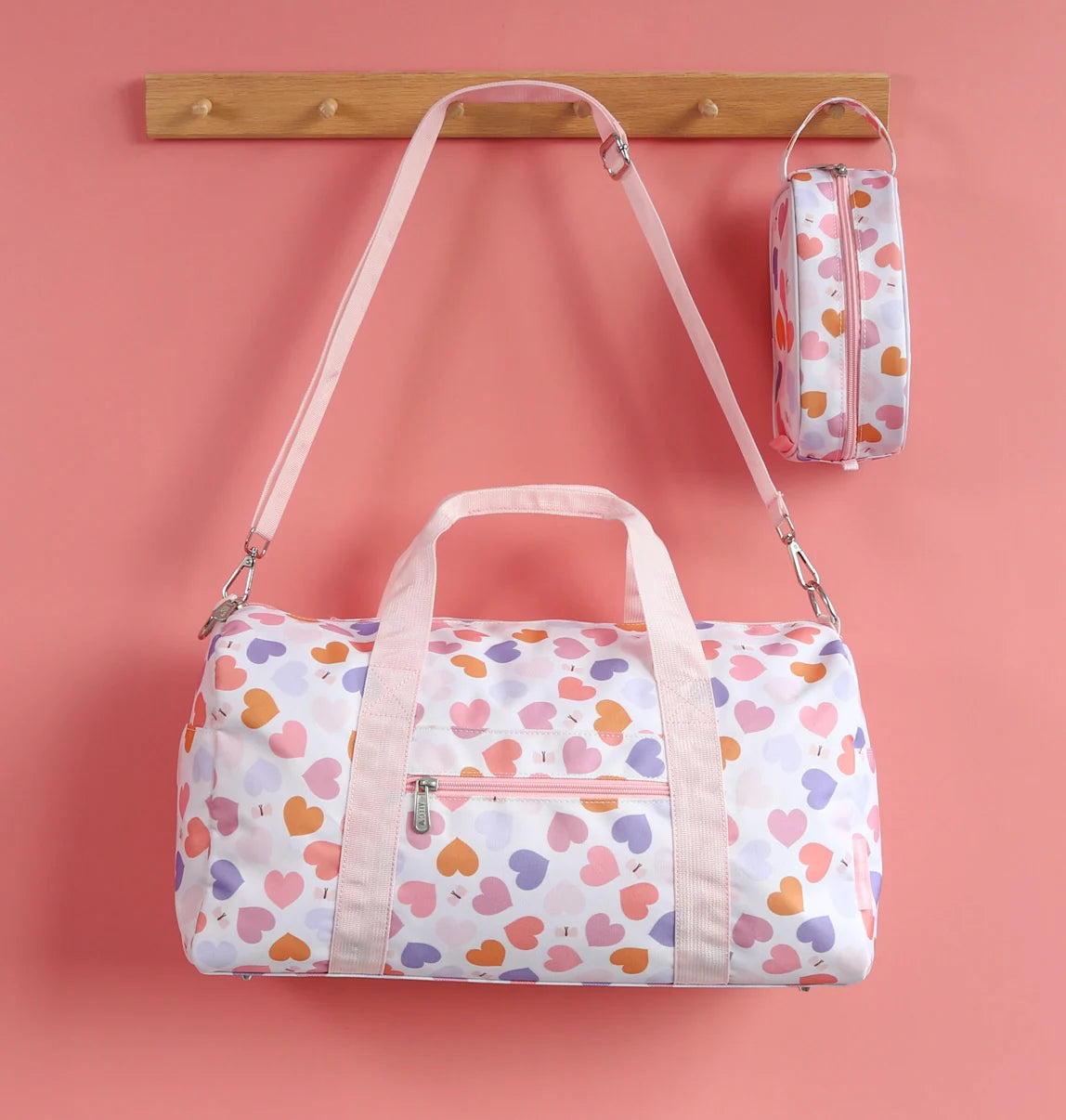 Toiletry Bag - Hearts