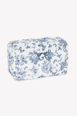 Toiletry Bag Toile de Jouy Blue