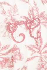 Toiletry Bag Toile de Jouy Pink