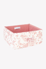 Basket Toile de Jouy Pink