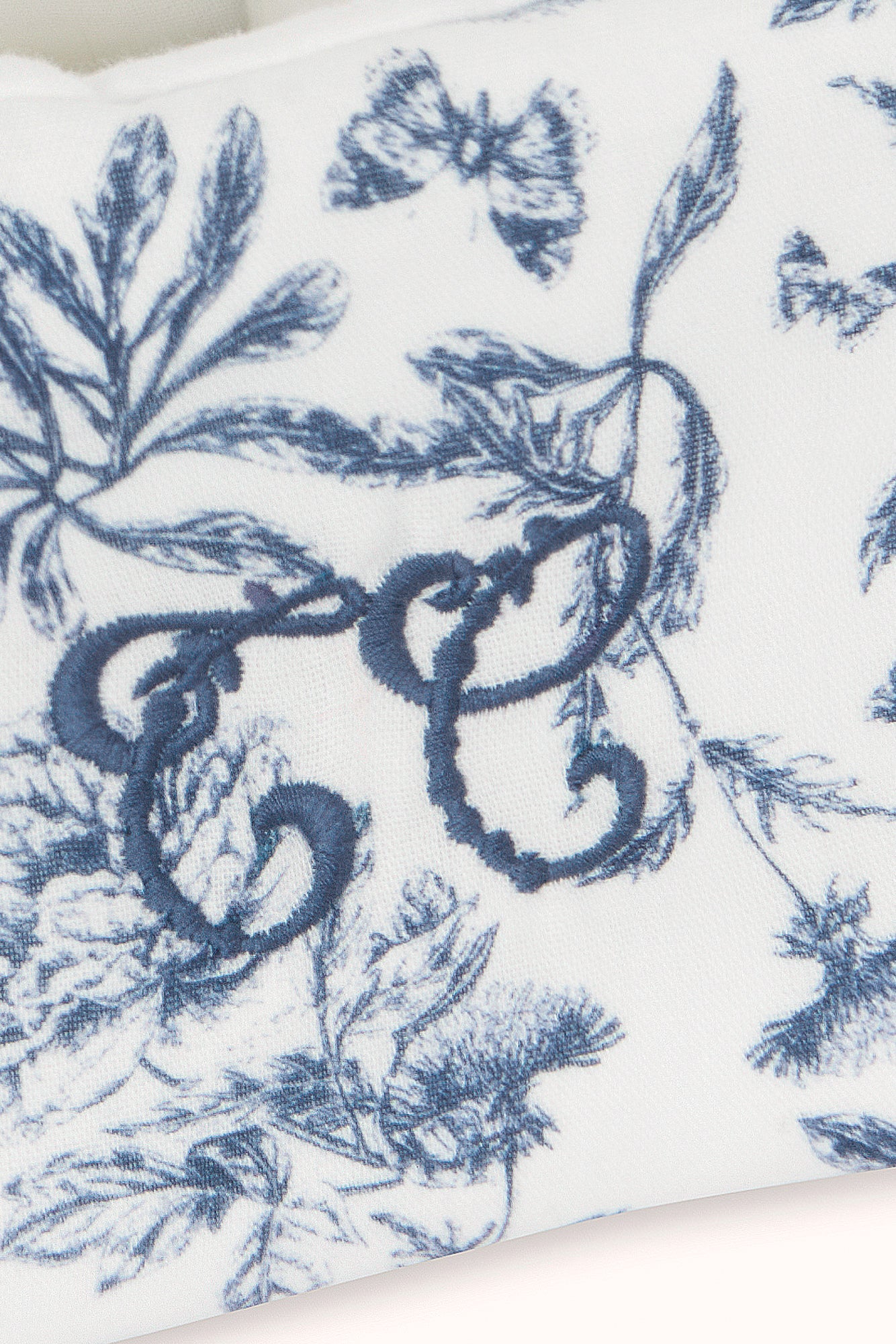 Basket Toile de Jouy Blue