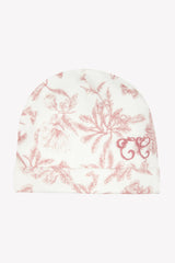 Beanie Toile de Jouy Pink