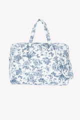 Baby Nappy Bag Toile de Jouy Blue