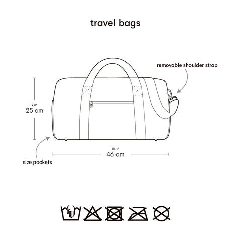 Travel Bag - Hearts