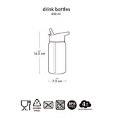 Tritan Water Bottle - 450ml - Hearts