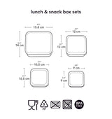 Lunch and Snack Box Set - Pirates