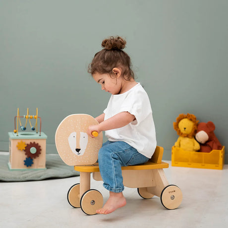 Wooden Bicycle 4 Wheels - Mr. Lion