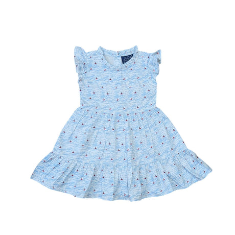 Ruffle Dress Bluewater Club