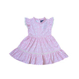 Ruffle Dress - Spring Medley Pink