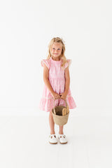 Ruffle Dress - Spring Medley Pink