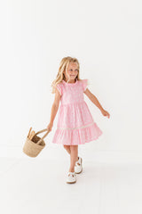 Ruffle Dress - Spring Medley Pink