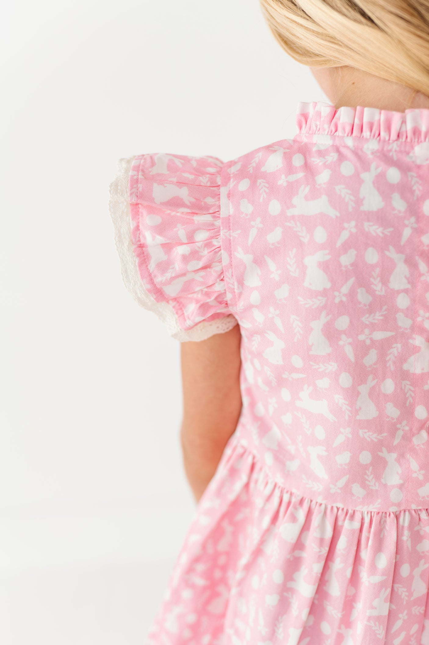 Ruffle Dress - Spring Medley Pink