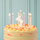 We Heart Unicorns Cake Statement Candle