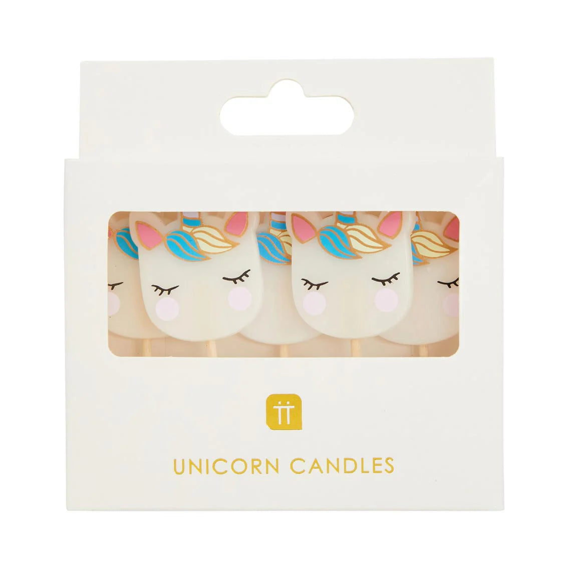 We Heart Unicorns Cake Candles