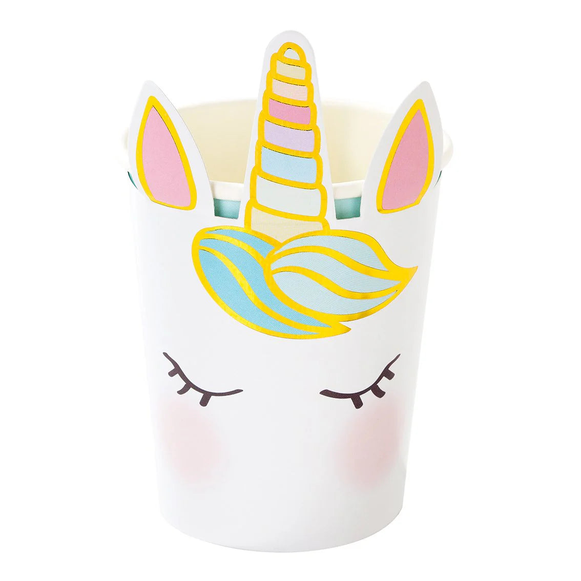 Unicorns Face Cups