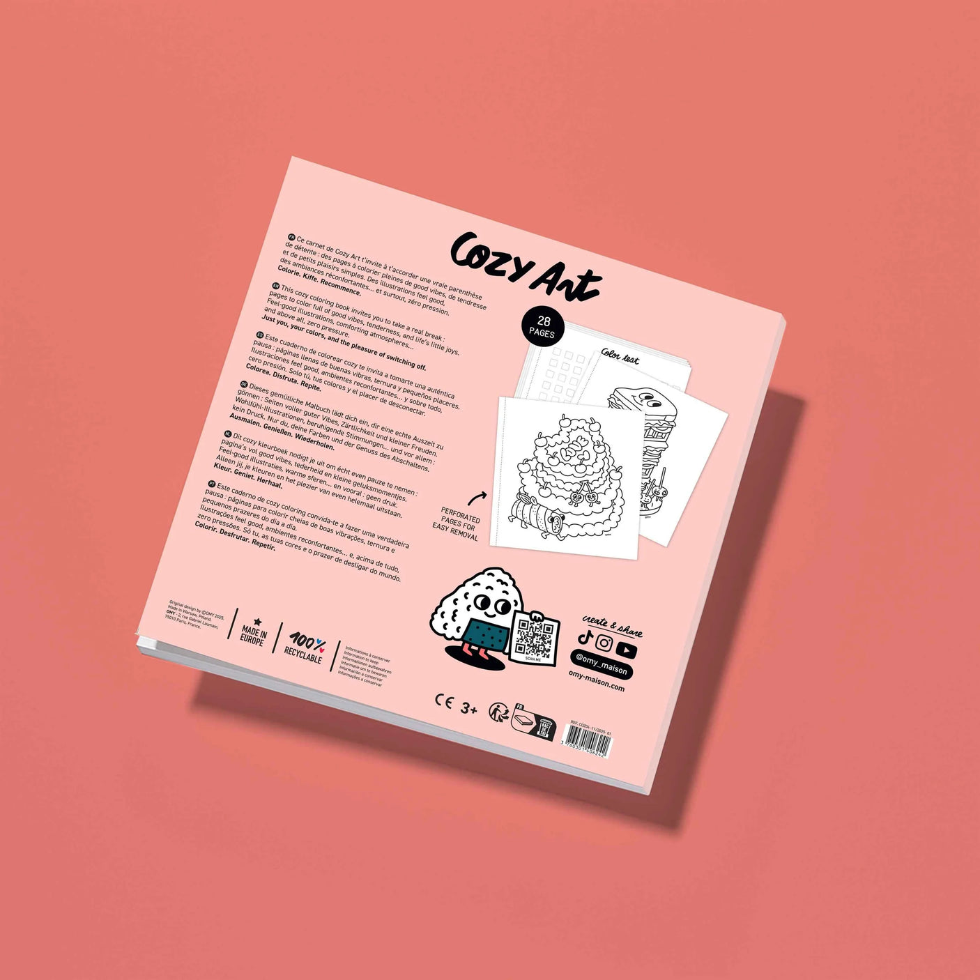 Coloring Book - Yummy Food