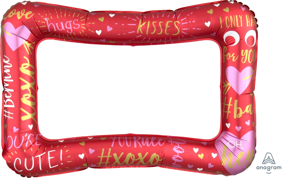 Love Selfie Frame Balloon ( Airfill Only )