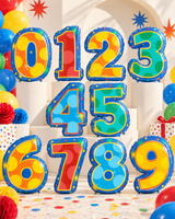 Junior Shape Number Balloon
