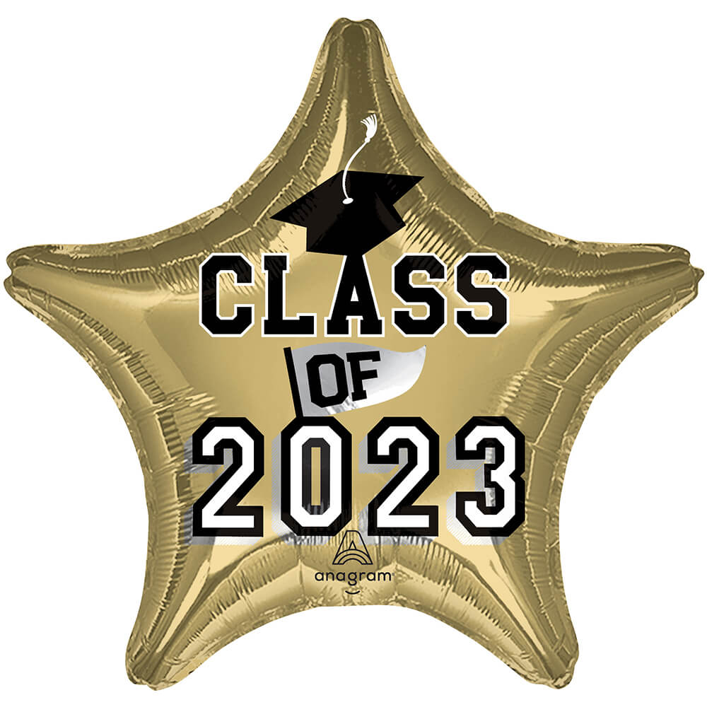 19" Class Of 2023 - White Gold