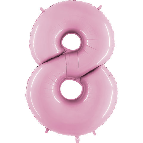 Baby Pink Number Balloon 40"