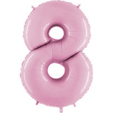 Baby Pink Number Balloon 40"