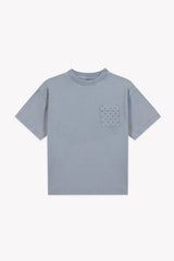 T-Shirt Nixon - Bleu Bebe