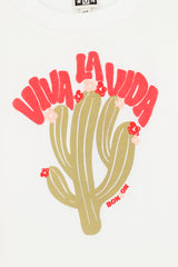 T-Shirt - Tubo Viva Ecru