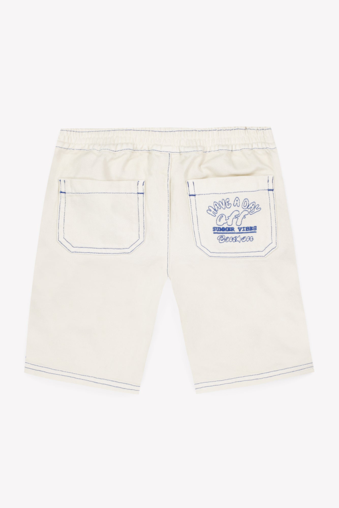 Shorts - Norbert Ecru Bonton