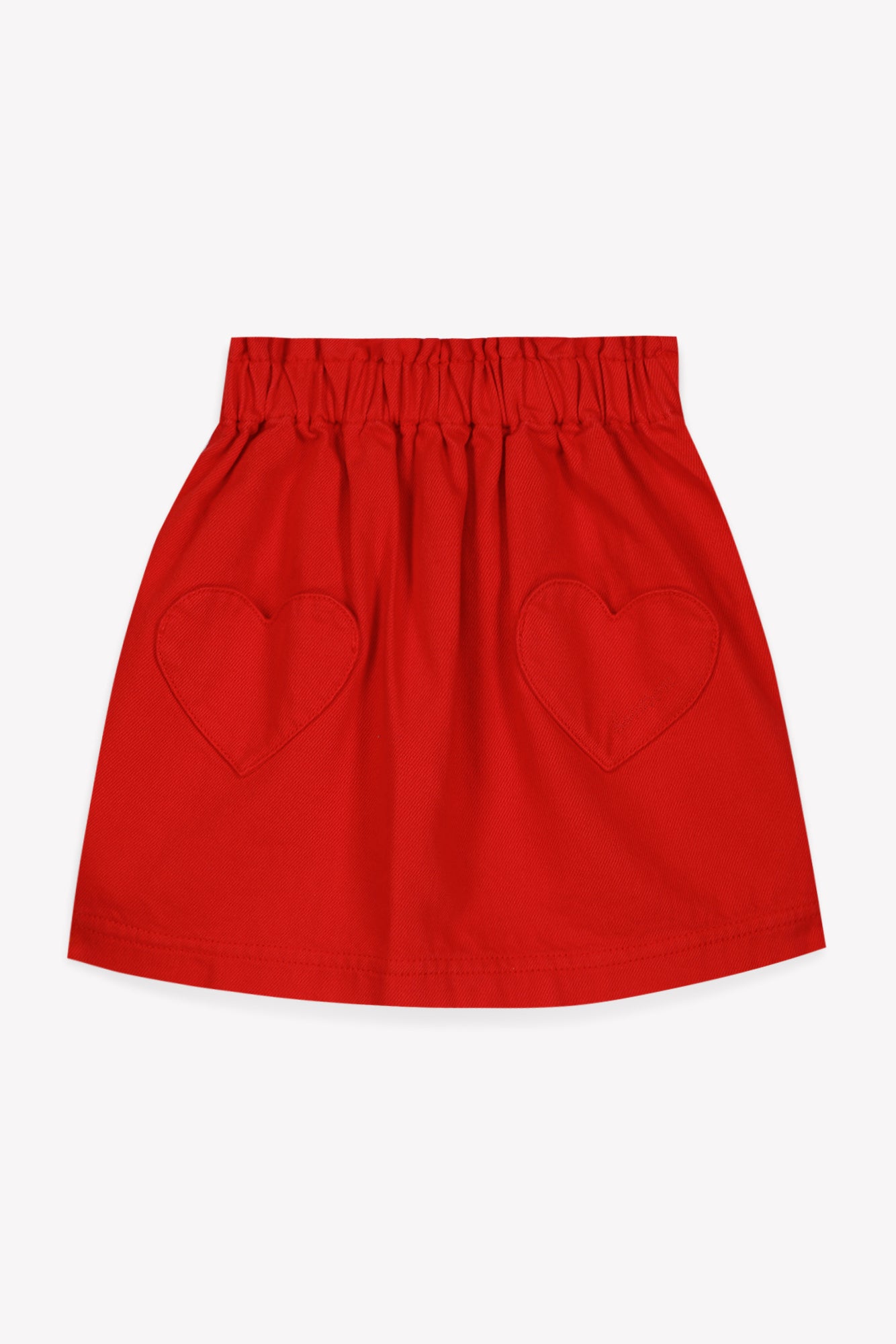 Skirt - Doushka Red Hearts