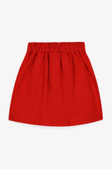 Skirt - Doushka Red Hearts