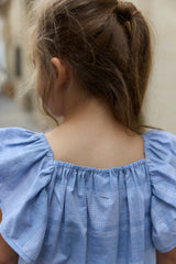 Dress - Natasha Check Chambray