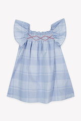 Dress - Natasha Check Chambray