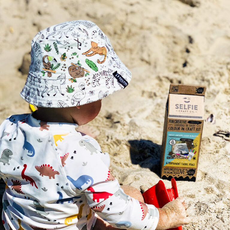 Turtley Awesome Reversible Colour In Beach Hat