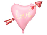 Heart with Arrow Foil Balloon 21" (Copy)