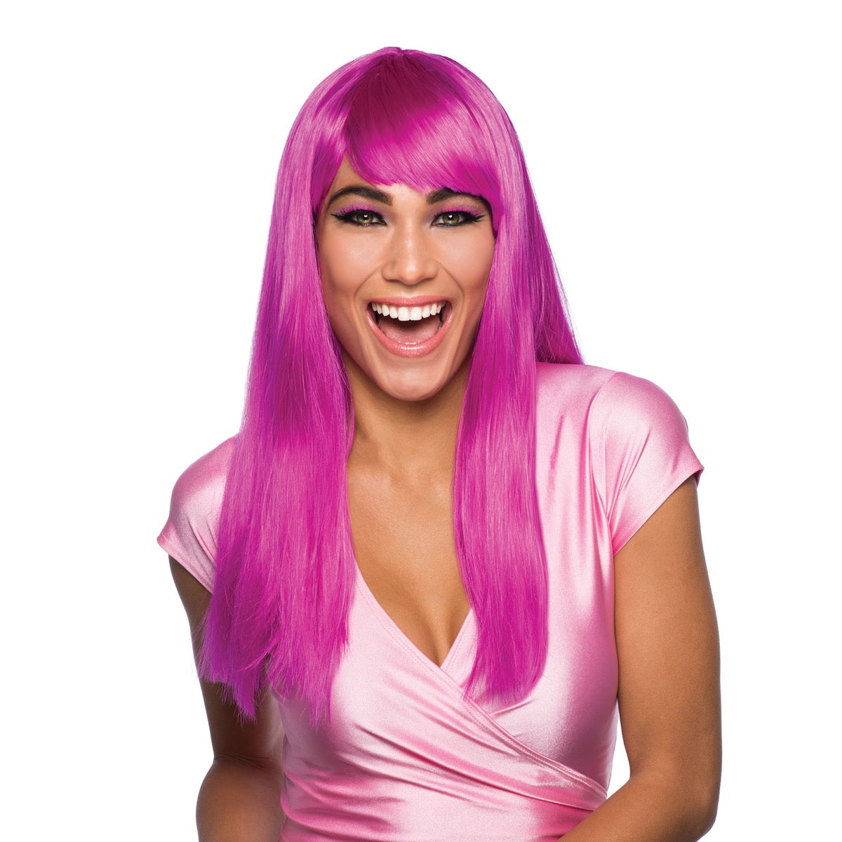 Long Passion Purple Wig Halloween Accessory