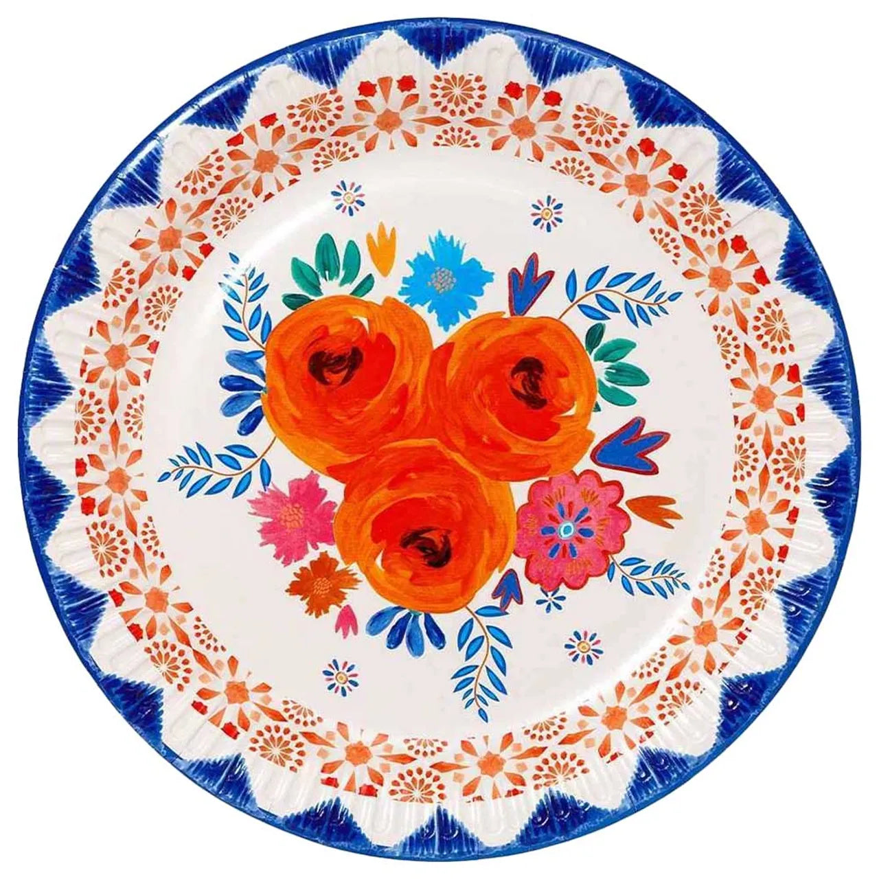 Floral Boho Party Plates