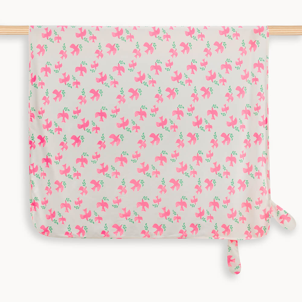 Doves Baby Blanket