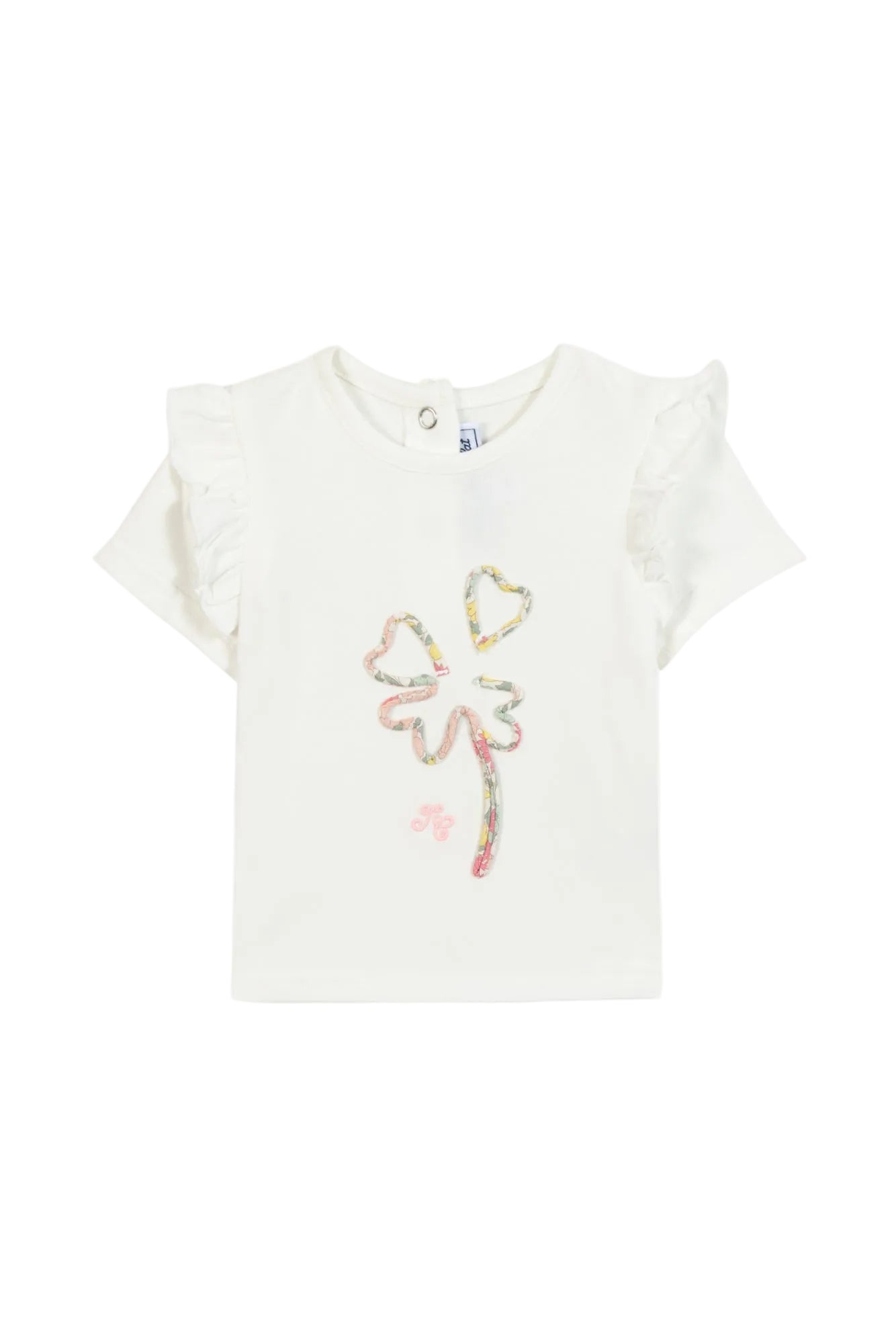 T-Shirt - Clover Cotton Print Fabric Liberty