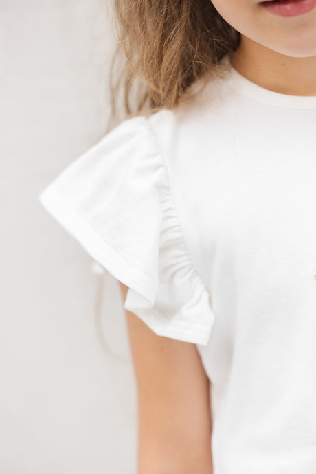 T-Shirt - Flower Print Fabric Liberty