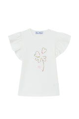 T-Shirt - Flower Print Fabric Liberty